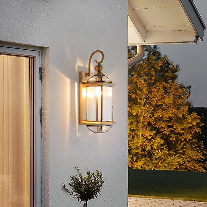 Retro European Brass Wall Light | Kalsten