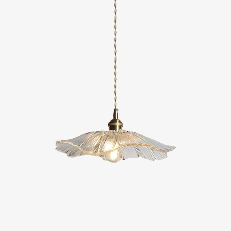 Retro Lotus Creative Glass Pendant Lamp | Noxord