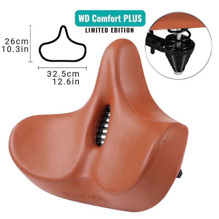 RidEase comfortable, ergonomically shaped bike saddle | Kalsten