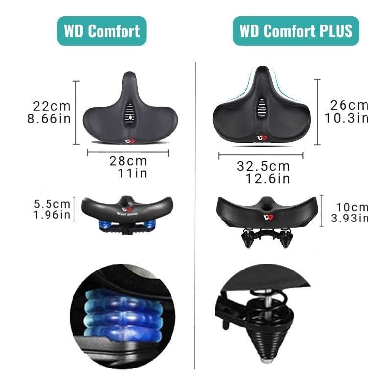 Kalsten | Ergonomic, breathable bike saddle for pain-free riding