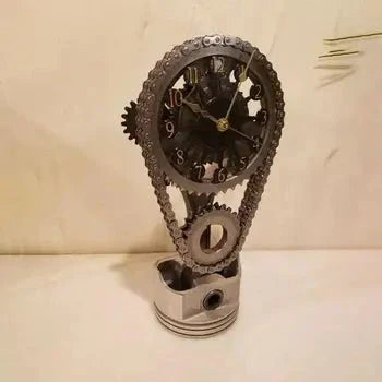 Kalsten | Watch chain with movement - Silent rotating table clock