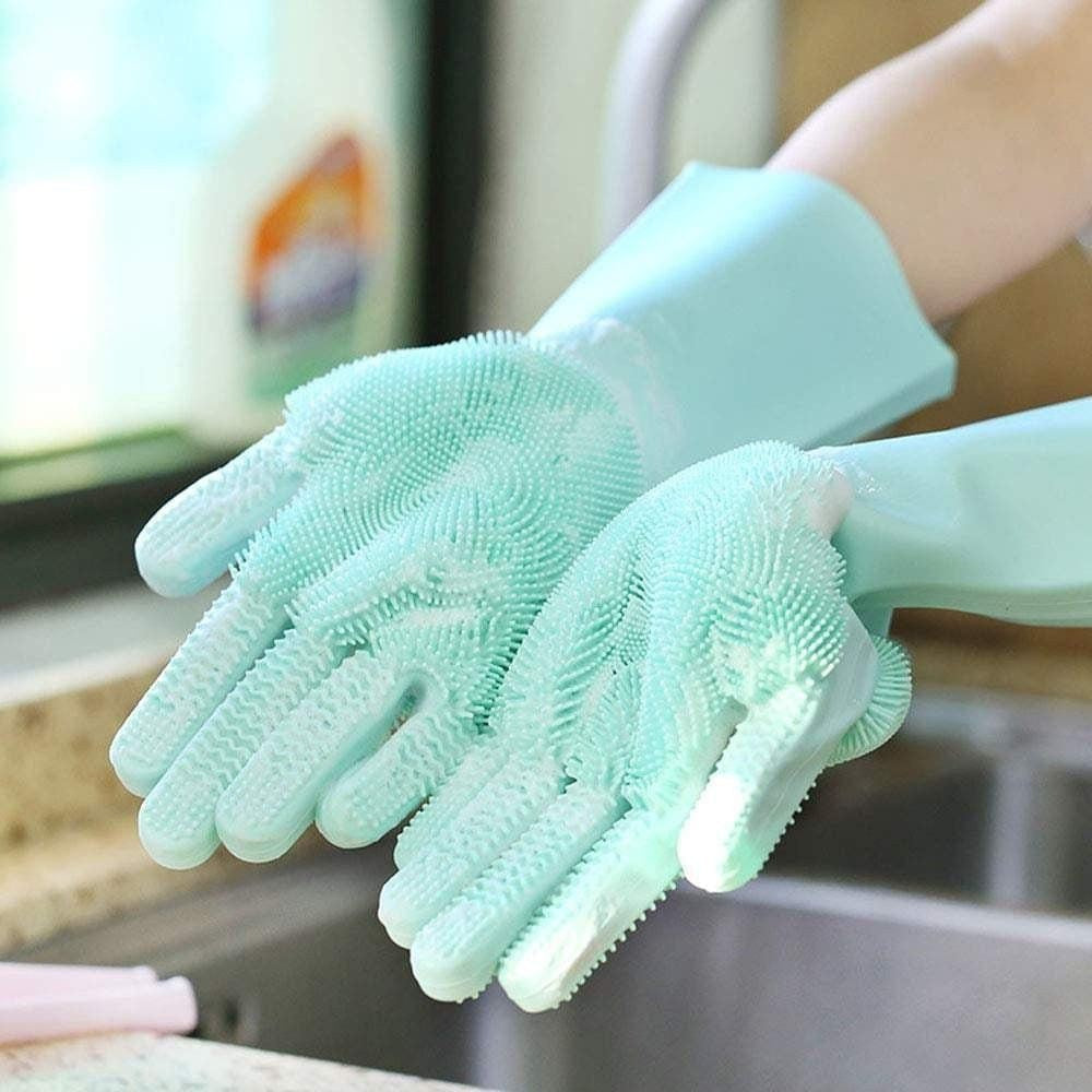 Multi-Purpose Scrubber Dishwashing Gloves | Kalsten