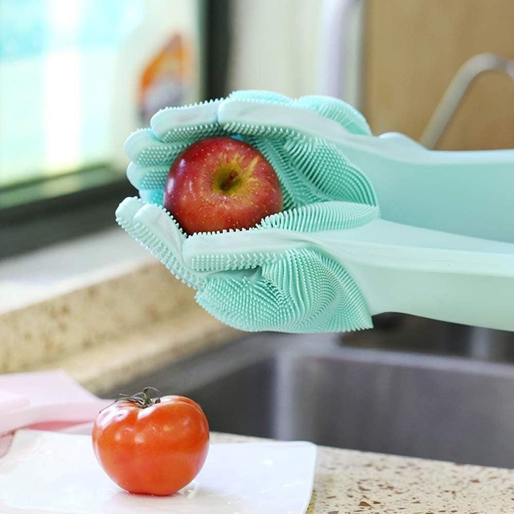 Multi-Purpose Scrubber Dishwashing Gloves | Kalsten