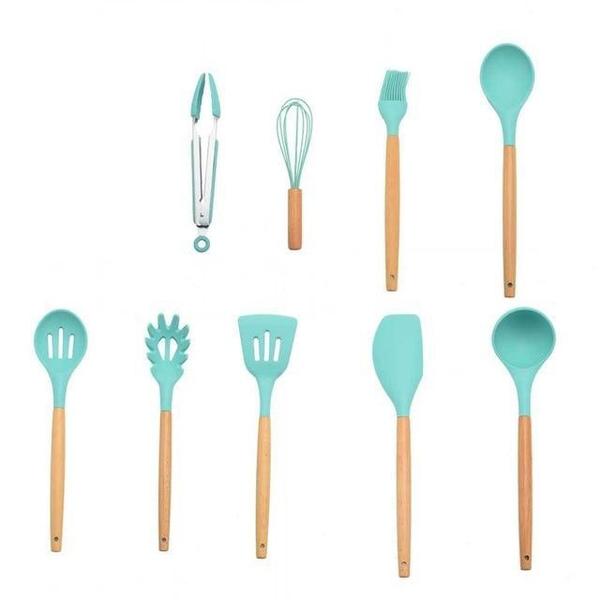 Rustic Kitchen Utensils with Wooden Handles | Kalsten