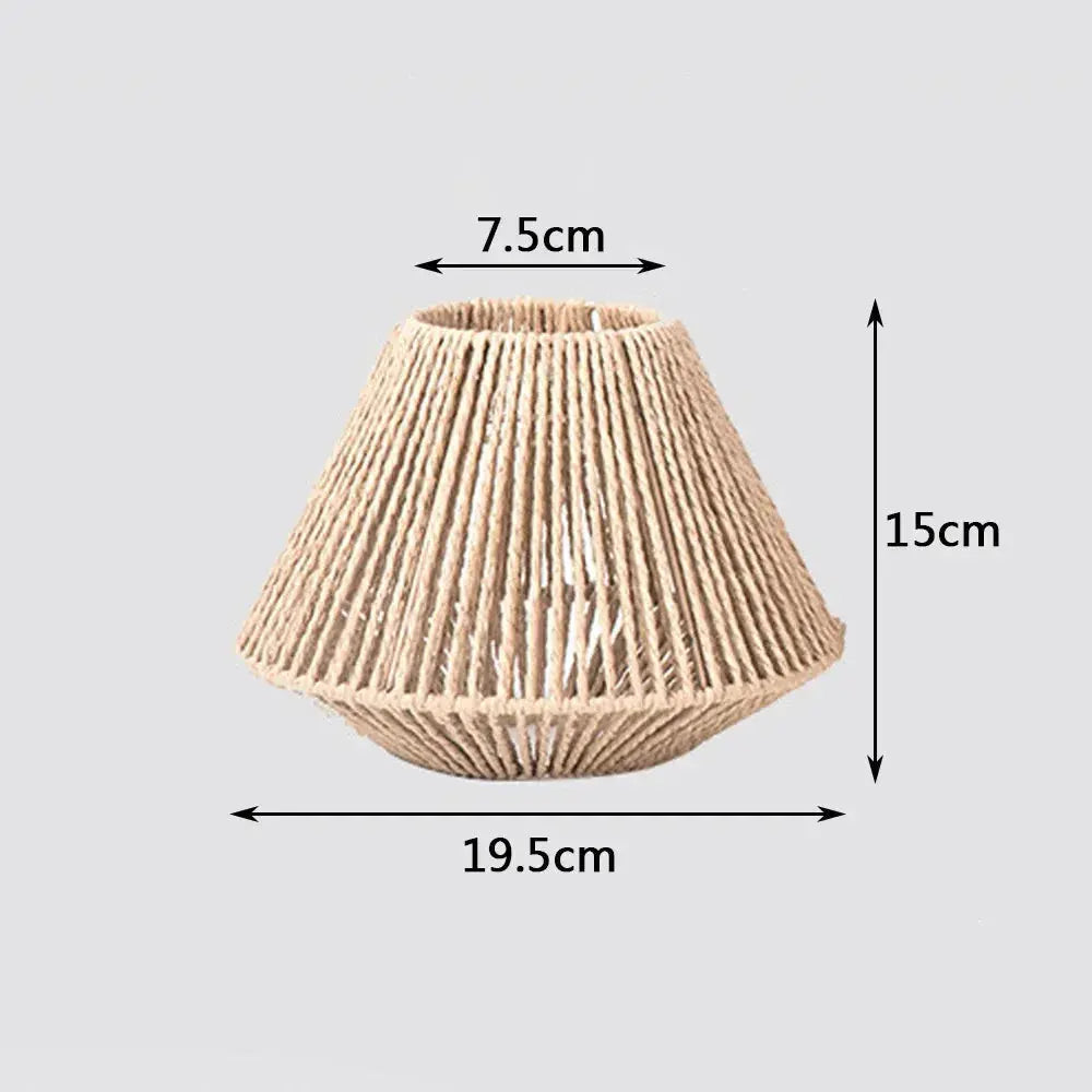 Elegant Rattan Pendant Lamp – Rustic Geometric Lighting for Any Space Noxord