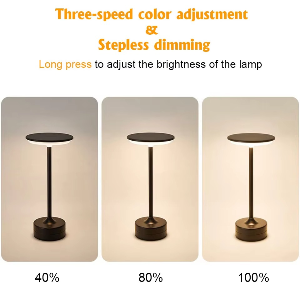 USB Rechargeable LED Touch Sensor Table Lamp | Kalsten