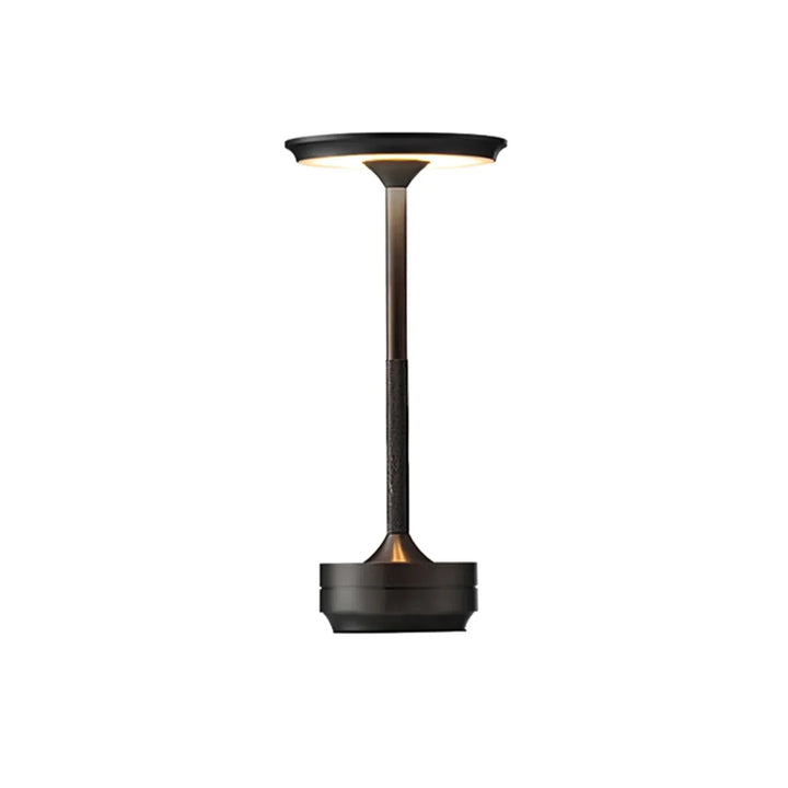 Cordless Rechargeable Modern Aura Table Lamp with Touch Controls | Wireless LED Light for Modern Side Tables and Office Desks | Minimalist Table Lamp | Kalsten