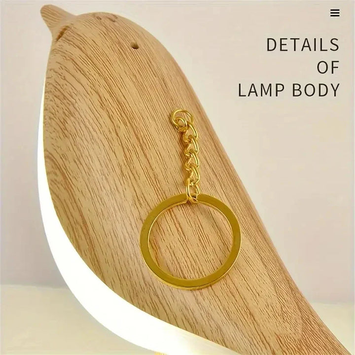 Playful Bird Night Lamp – Touch Control & Adjustable Light Colors Noxord