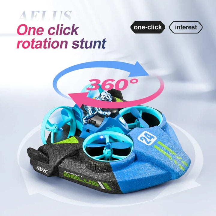 Kalsten | RC 3 in 1 Sea Land And Air Flying Boat Car Toy