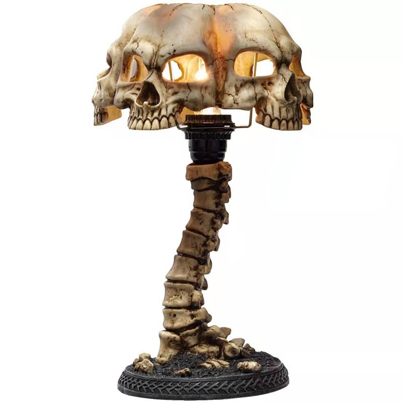 Skeleton Skull Table Lamp | Kalsten