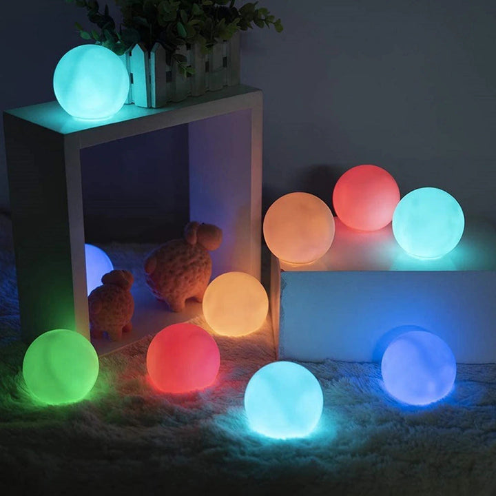 Moon LED Table Lamp – Indoor & Outdoor, Battery Powered