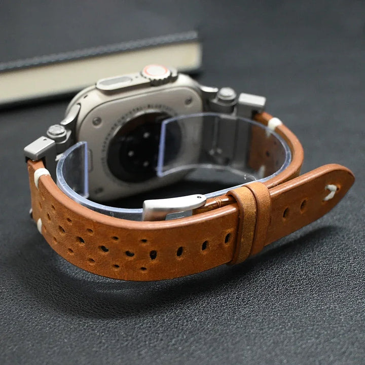 Kalsten | Genuine Leather Apple Watch Band – Stylish & Durable Watch Strap for Your Apple Watch