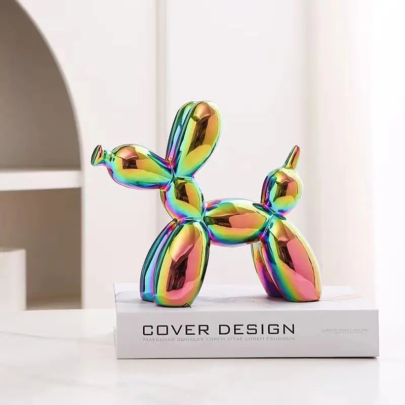 Kalsten | – Small dog sculpture made of balloons