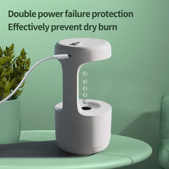 Kalsten | Anti-Gravity Water Droplet Air Humidifier Night Lamp