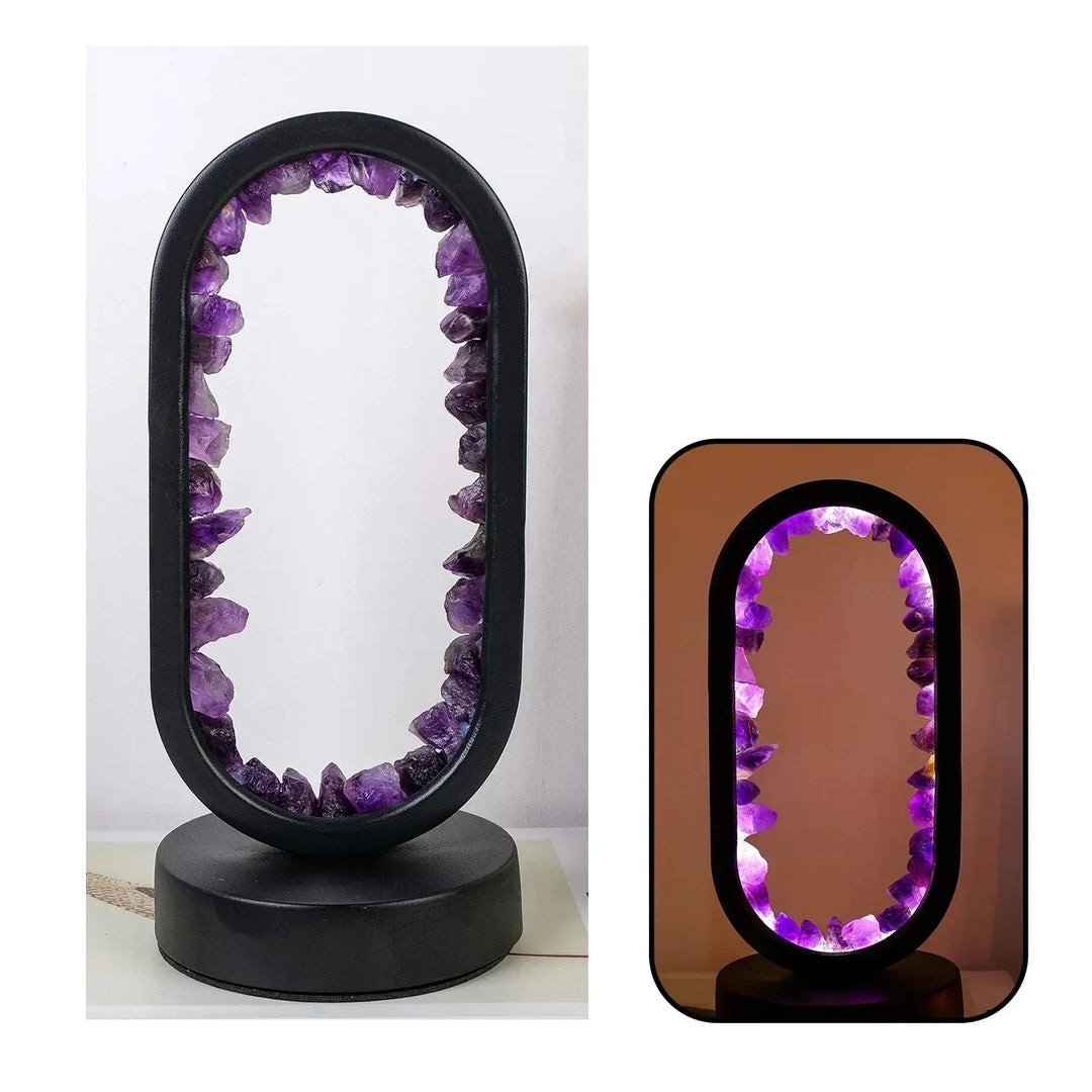 Améthystique – Elegant Natural Crystal Lighting Kalsten