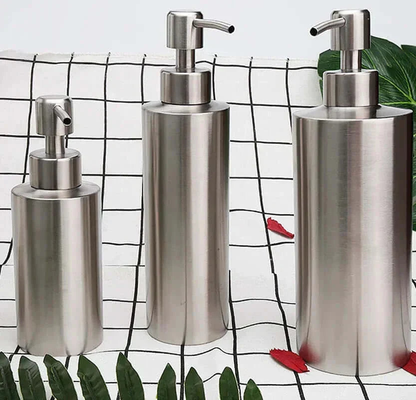 Kalsten | Elegant Stainless Steel Hand Pump Soap Dispenser 250ml/350ml/550ml