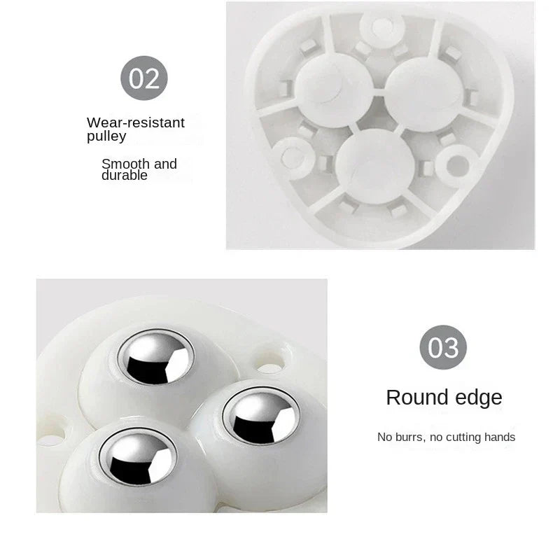 Self-Adhesive Furniture Mover Wheels