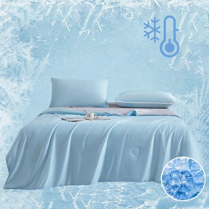 High-Quality Cooling Blanket – Smooth Air-Conditioning Comforter, Lightweight Summer Quilt with Double-Sided Cooling Fabric | Kalsten