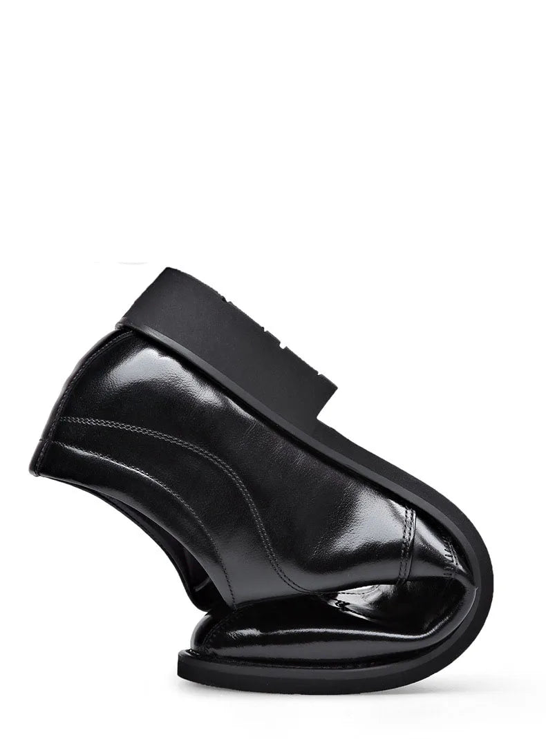 Kalsten | Men's Leather Shoes Stylish Men's Shoes Pointed Oxford Wedding Leather Men's Dress Shoes Gentleman Office Man Shoe