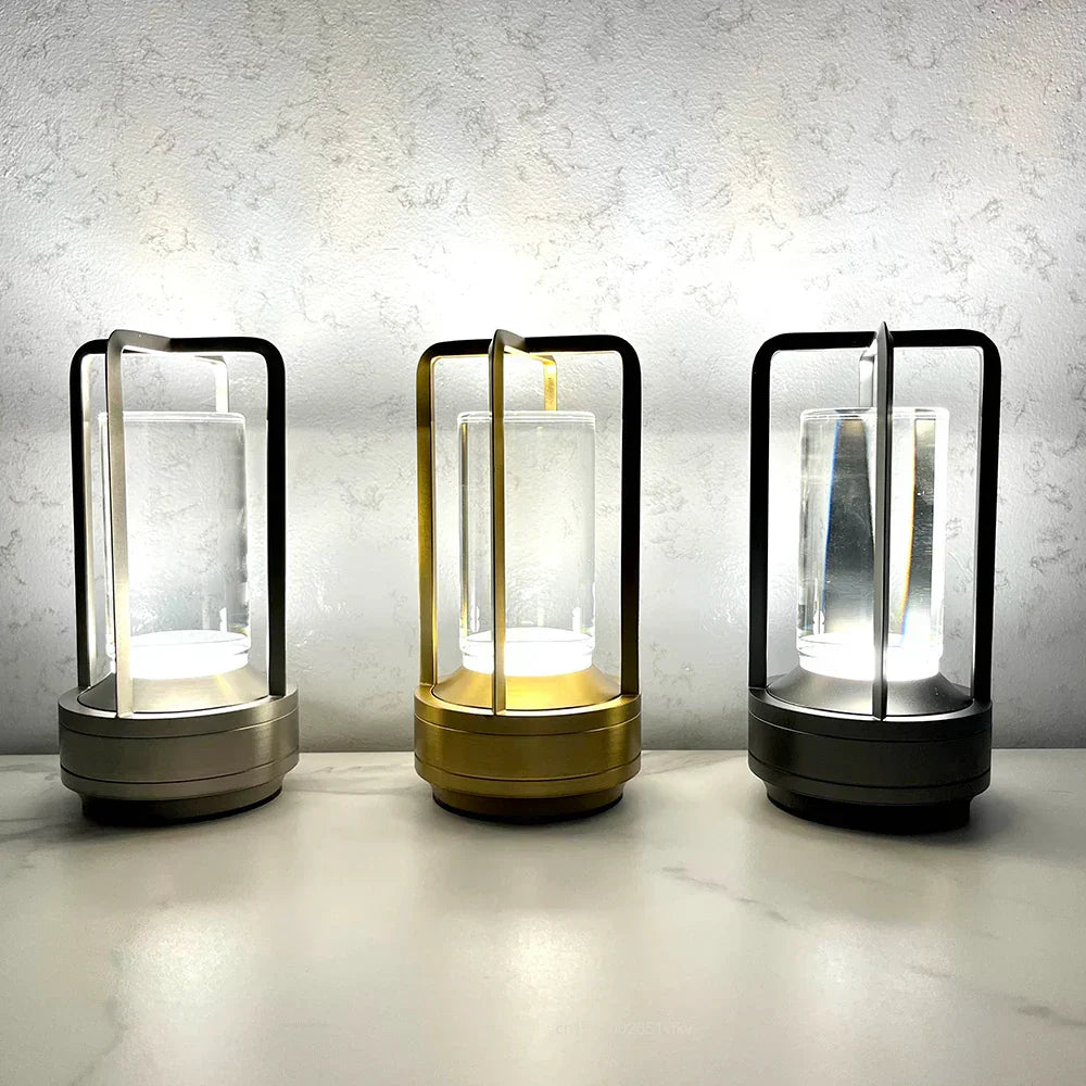 Kalsten | Rechargeable Wireless LuxeGlow Table Lamp - Elegant Wireless Lamp for Every Mood