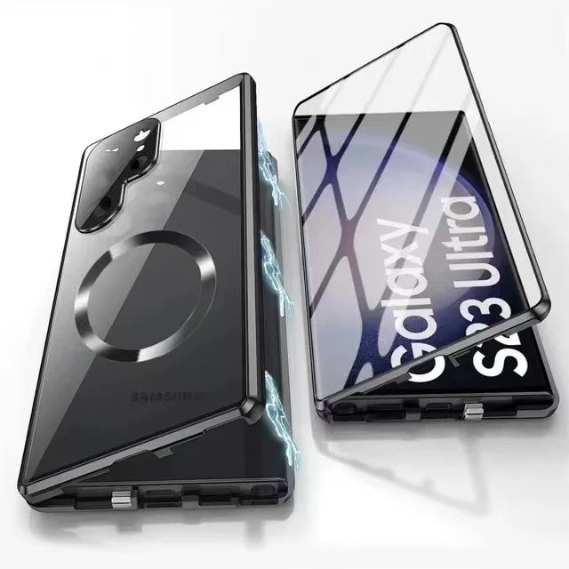 Kalsten | Metal Aluminum Alloy 360 Case with Safety Closure for Samsung Galaxy S24-S23 Series
