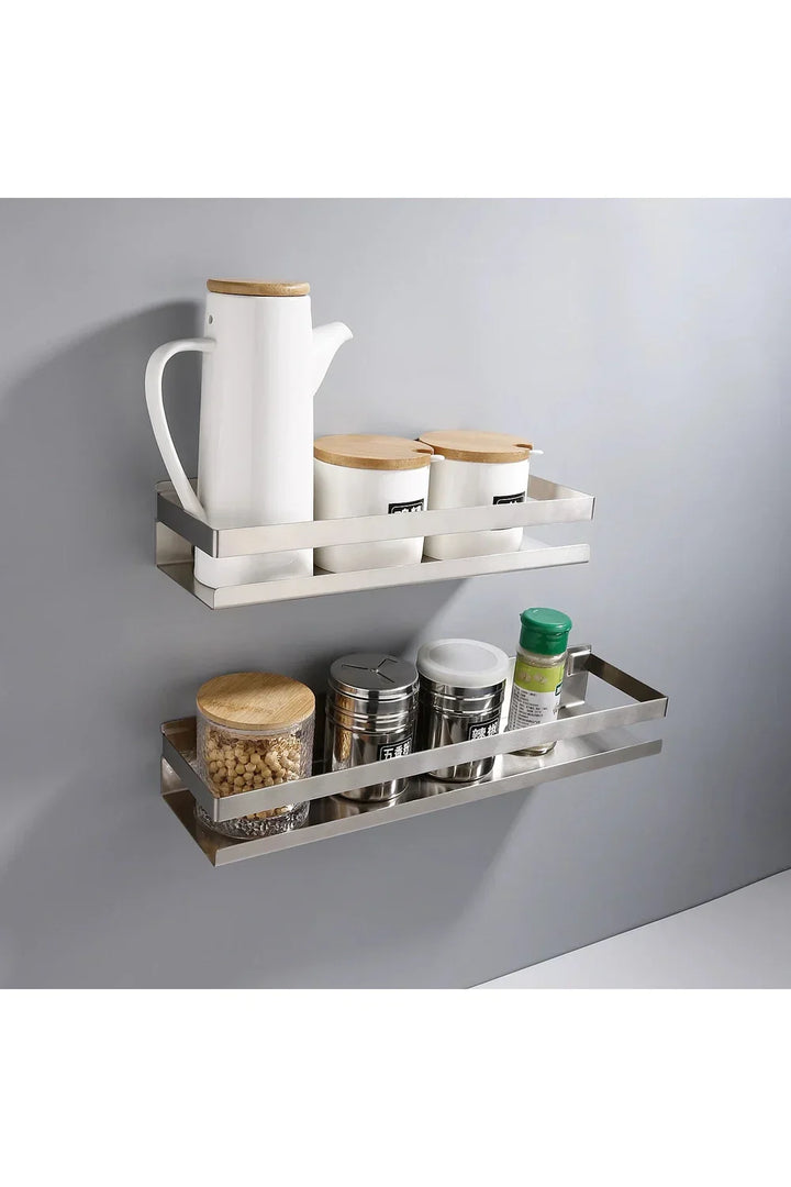 Kalsten | Modern black floating shelves