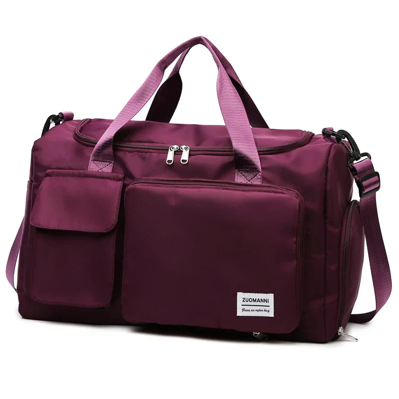 Kalsten | Viontera Travel Bag Women | 35L Weekender with Shoe Compartment | Water Resistant & Flight Approved | Sport & Fitness Bag