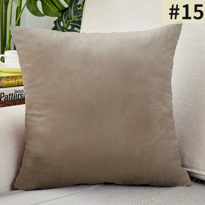 Elegant Velvet Cushion Cover - for Luxury Interiors Noxord