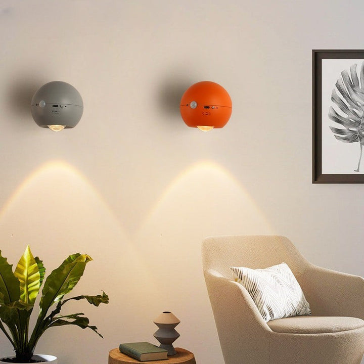 Eye Project Motion Sensor Rechargeable Wall Lamp | Noxord