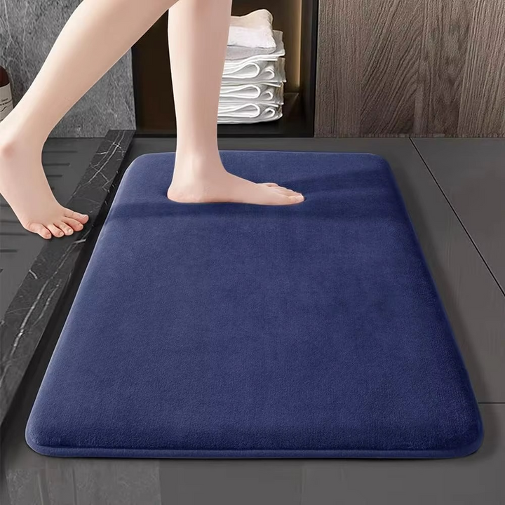Luxury Non-Slip Coral Velvet Bath Mat