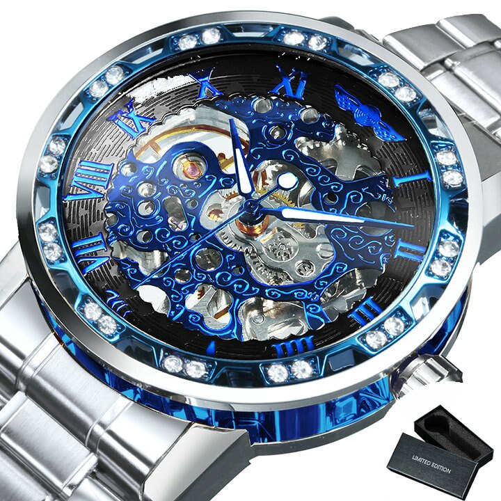 Kalsten | Luminous Mechanical Titan Skeleton Watch
