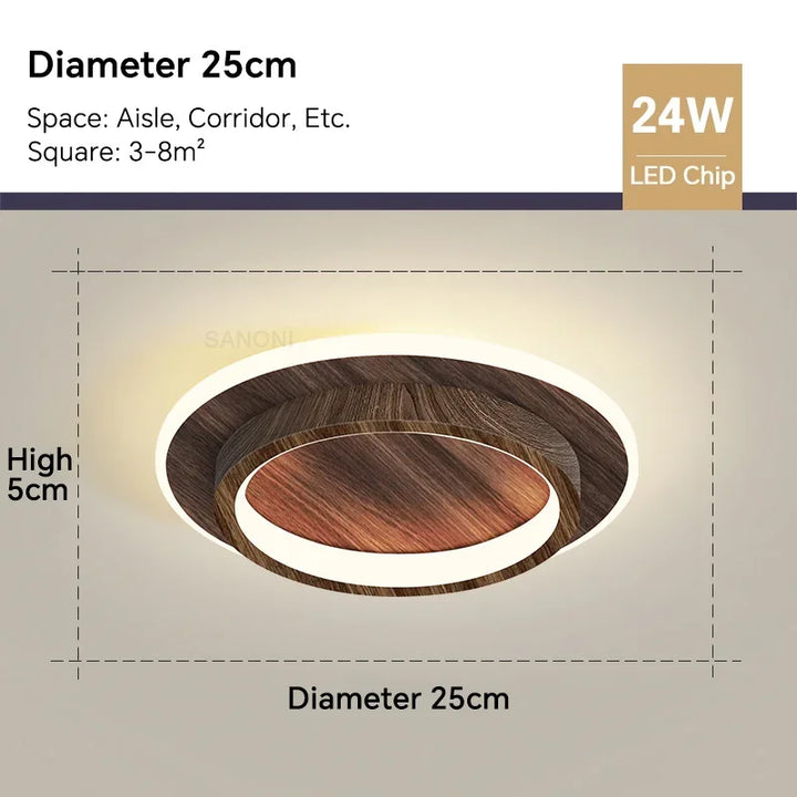 Modern LED Aisle Ceiling Light Chandelier | Kalsten