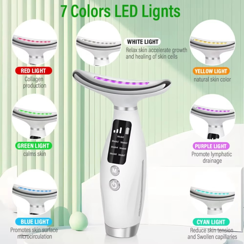 Kalsten | Neck and Face Lifting Massager with LED Therapy and Vibration