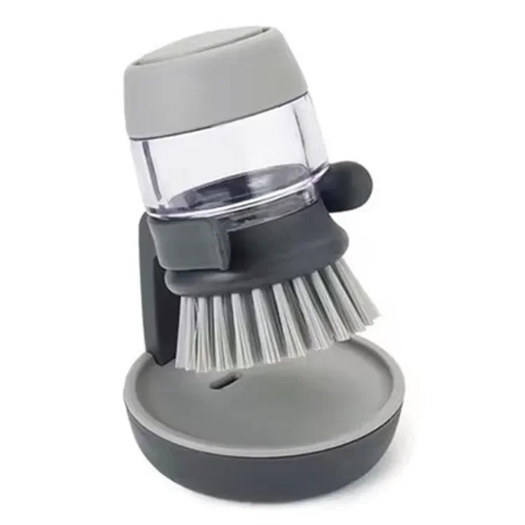 Dish brush with soap dispenser & holder | Eco-friendly plastic | Kalsten