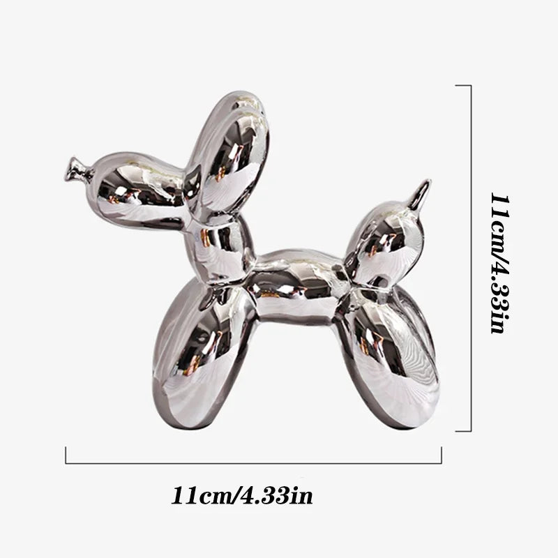 Kalsten | – Small dog sculpture made of balloons