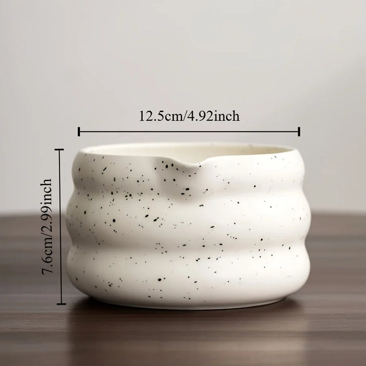 Variant image for Japanese Matcha Bowl Traditional Design 4.5 Inches Ceramic Tea Bowl-4