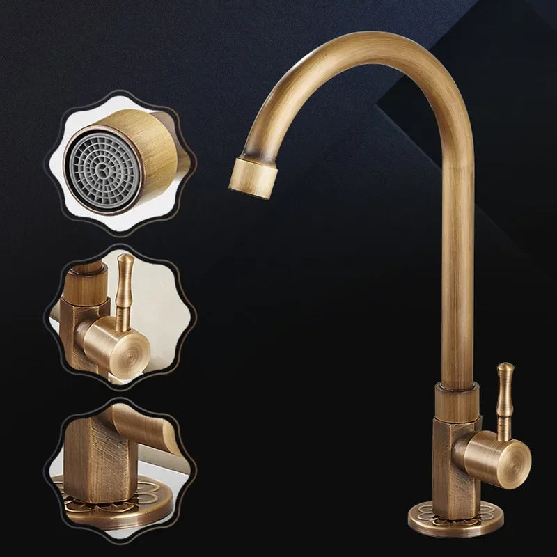 Kalsten | Brass kitchen faucet