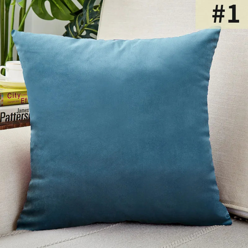 Elegant Velvet Cushion Cover - for Luxury Interiors Noxord