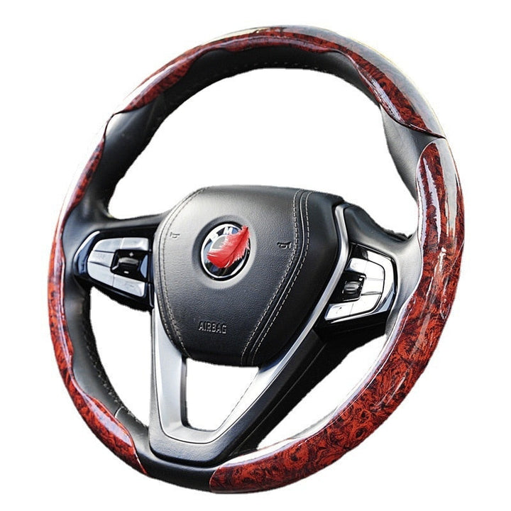 Kalsten | Non-Slip Wood Grain Car Wheel Cover