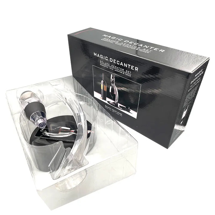 Kalsten | VinaLuxe Wine Aerator with Filter | Instant Full Aroma | Softer Tannins | Modern Design