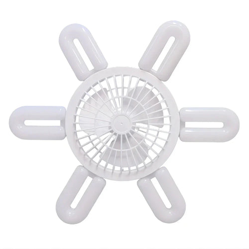 Silent Adjustable Remote Control Ceiling Foldable Fan Lamp | Noxord