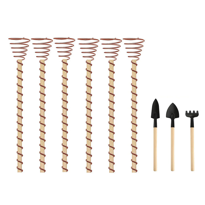 Kalsten | VerdoraFlux Electroculture Plant Antennas | Copper Growth Rods for Garden & Potted Plants | Promoting Plant Growth Without Fertilizer