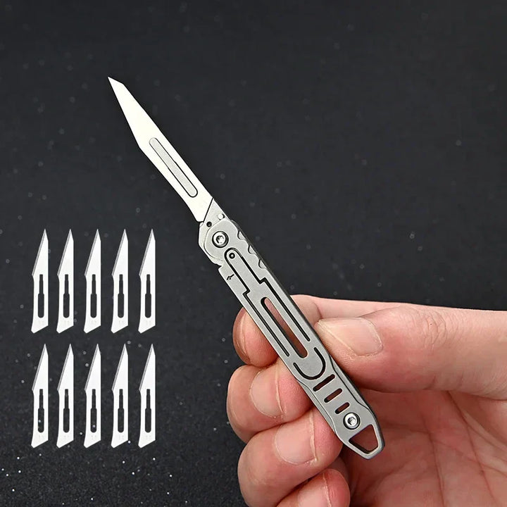 Replaceable Blades Foldable EDC Knife | Kalsten