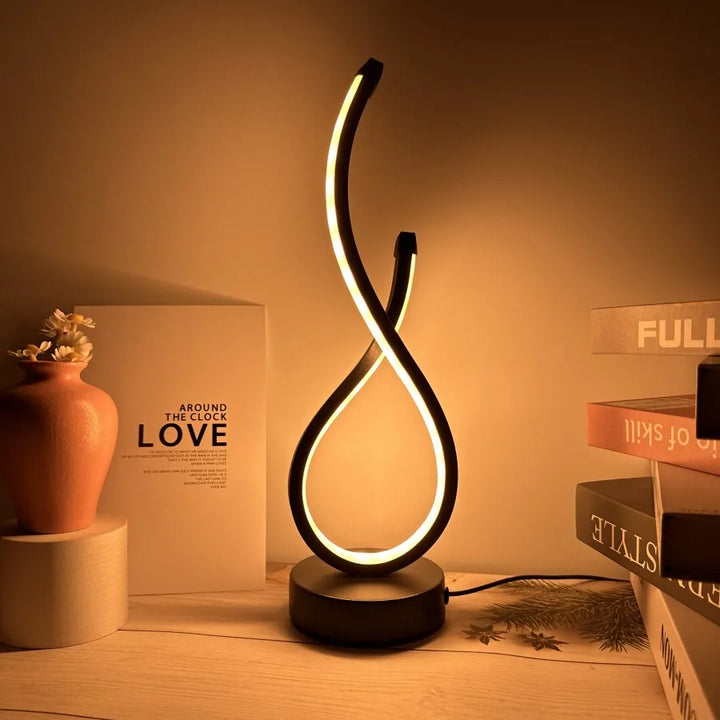Lumoara LED Table Lamp | Dimmable | 3 Light Colors | Modern Design | Kalsten
