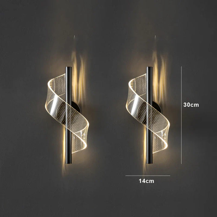 Nordic LED Pendant Light – Modern Hanging Lamp for Living Room, Bedroom, Dining Table, and Aisle – Gold Acrylic Shade, Indoor Home Decoration | Kalsten