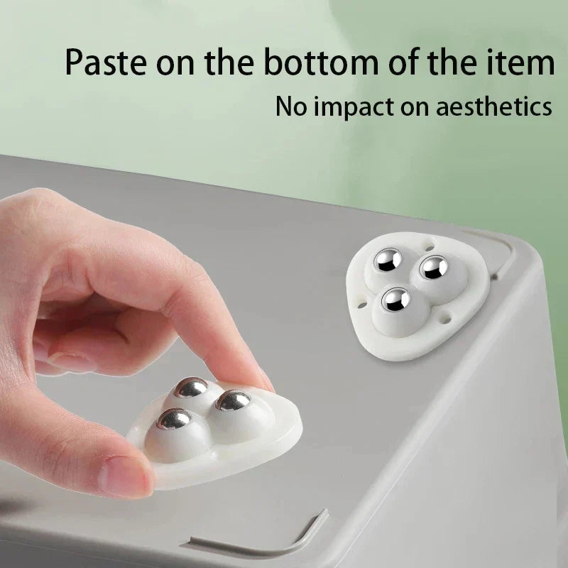 Self-Adhesive Swivel Furniture Wheels