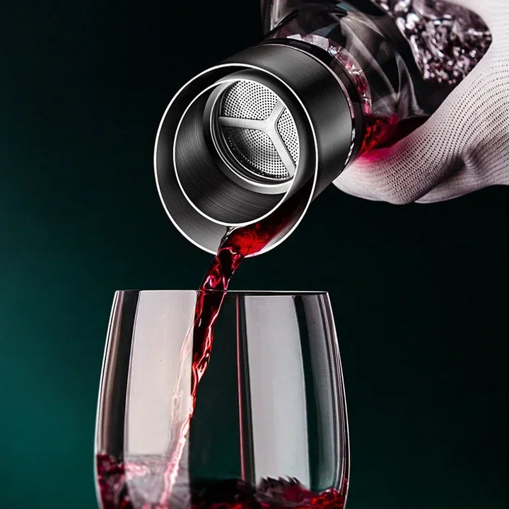 Modern Crystal Glass Carafe Noxord