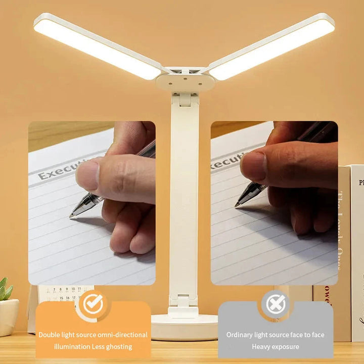 Kalsten | Adjustable Reading Lamp - Rechargeable Dimmable with Phone Table
