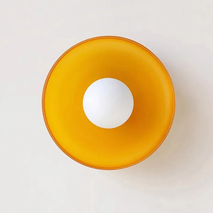 Modern Dual-Purpose Glass Ceiling Light – G9 Bulb Wall Sconce for Living Room, Bedroom, Hallway, and Balcony | Kalsten