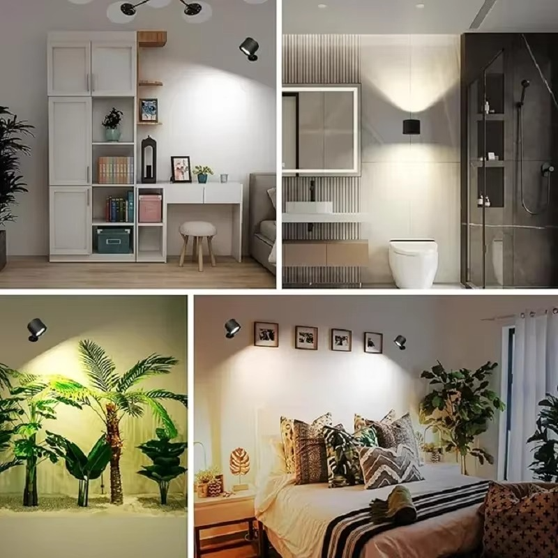 Rechargeable Magnetic Double-Sided LED Wall Lamp